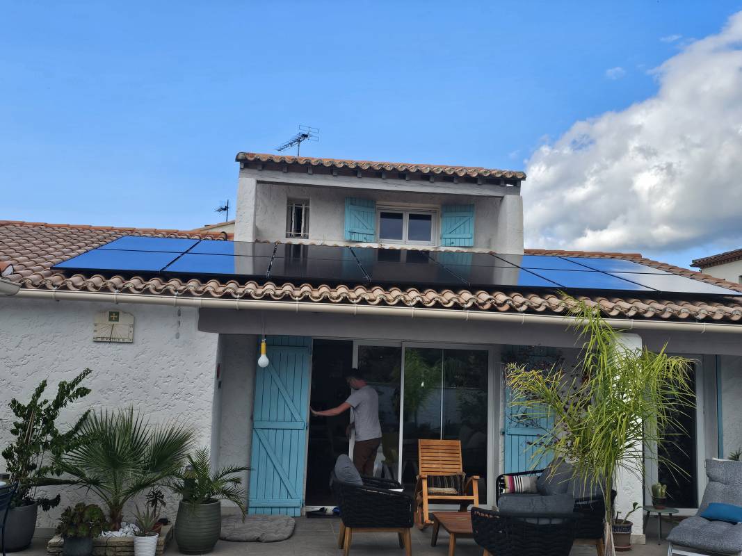 Installation de panneaux solaires à Béziers