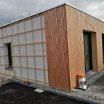 Bardage extérieur d'un studio
