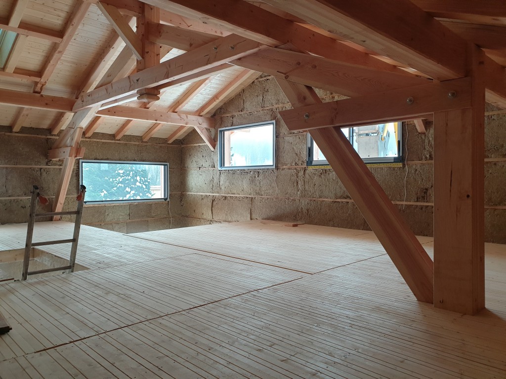 Restauration d’une charpente à Sète dans l’Hérault